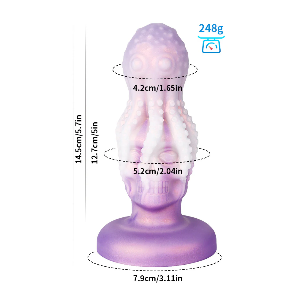 Octopus skull special-shaped anal plug - Image 7